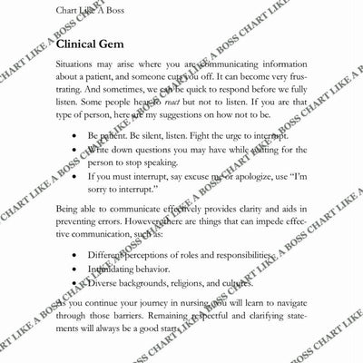 Chart Like A Boss: A Documentation Guide for Nurses