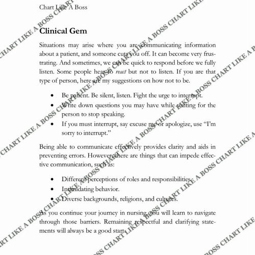 Chart Like A Boss: A Documentation Guide for Nurses